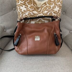 I Medici Brown Leather Handbag